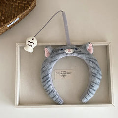 Sweet Cute Fashion Playful Hairbands for Baby Girls Kawaii Animals Cat Fish Head Band for Kids Children Hair Accessories Chic