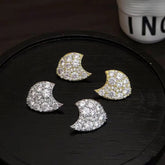 Simple Sweet Fashion Glitter Sparkle Stud Earrings for Girls Stylish Latest Jewelry for Women Lady Accessories Chinese Supplier
