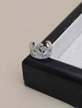 Simple Fashion Trendy Stylisg Eternity Rings for Girls Minimalistic Glamorous Jewelry for Women Ladies Accessories Wholesale