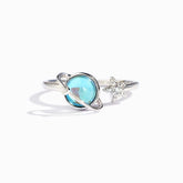 Hot Selling Rotating Planet Star Rings Woman's Fashion Anxiety Relief and Anti-stress Relief Ring Jewelry Accessories Wholesale