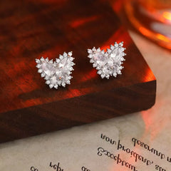 Ladies Bow Butterfly New Design Small Stud Earring Fashion Elegant Chic Wholesale Lightweight Customized Jewelry Daily Accessory