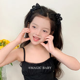 Classic Elegant Bowknot Polka Dot Mini Hair Claw Clips for Baby Girls Graceful Fashion Hair Accessories for Kids Children Teens