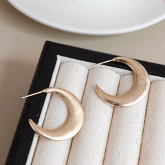 Fashion Simple Luxury Elegant Hoop Earring for Girls Sweet Trendy Stylish Jewelry for Women Ladies Accessories Chinese Supplier