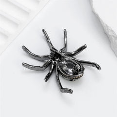 Fashionable Spider Trendy Charms Animals Brooches for Girls Stylish Glamorous Pins Jewelry for Women Ladies Accessories Chic