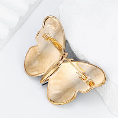 Fashion Trendy Glitter Butterfly Animals Stylish Brooches for Girls Elegant Dainty Glamorous Pins Jewelry for Women Accessories