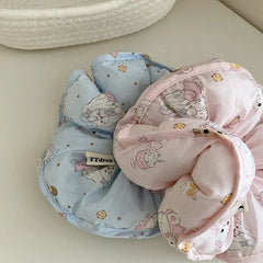 Fashion Sweet Soft Cute Scrunchies for Girls Trendy Elegant Animals Hair Ties for Women Ladies Hair Accessories in Stock Chic