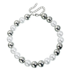 Fashion Beads Simple Minimalisyic Elegant Graceful Necklaces for Girls Classic Vintage Retro Dainty Jewelry for Women Ladies