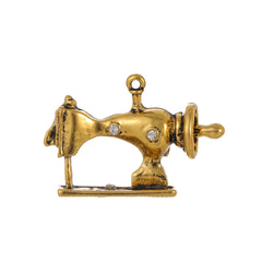 Fashion Sewing Machine Elegant Brooches for Girls Vintage Retro Pins Jewelry for Women Ladies Accessories Chinese Supplier