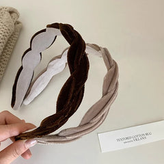 Sweet Fashion Simple Elegant Head Band for Girls Trendy Velvet Hair Band for Women Ladies Hair Accessories Chinese Supplier