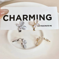 Sweet Butterfly Cute Fashion Clip on Earrings for Girls Glamorous Latest Jewelry for Women Ladies Accessories Chinese Supplier