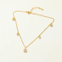 Trendy Fashion Glitter Elegant Bracelets for Girls Charms Glamorous Jewellry for Women Ladies Accessories Famme Bijuterias
