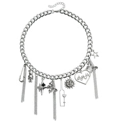Fashion Luxury Glamorous Necklaces Drop Art Deco Dainty Jewellry for Women Ladies Female Accessories Chinese Supplier Wholesale