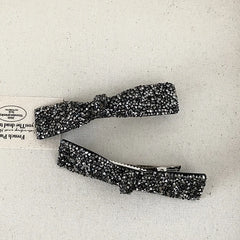 Fashion Glitter Bowknot Hair Clips for Girls Elegant Trendy Alligators for Women Ladies Hair Accessories Chinese Supplier