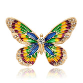 Fashion Glitter Sparking Rhinestone Sweet Brooches for Girls Elegant Glamorous Dainty Pins Jewelry for Women Ladies Accessories