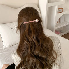 Fashion Simple Elegant Luxury Hair Clips for Girls Sweet Imitation Pearl Bobby Pin for Women Ladies Hair Accessories in Stock