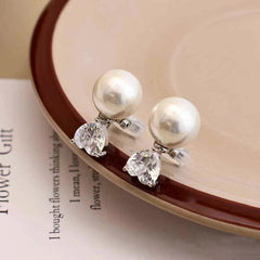 Lady Imitation Pearl New Design Small Clip-On Earring Elegant Glamorous Affordable Lightweight Bulk Jewelry Accessory for Daily