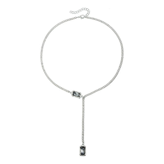 Fashion Trendy Link Dainty Glitter Simple Necklaces for Girls Stylish Fine Jewellry for Women Ladies Accessories Wholesale
