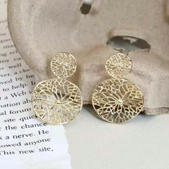 Fashion Simple Art Deco Popular Drop Earrings for Girls Elegant Simple Jewelry for Women Ladies Accessories Chinese Supplier