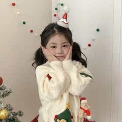 2025 Christmas Hat Rein Deer Hair Clips for Baby Girls Cute Sweet Alligators for Kids Children Hair Accessories Chinese Supplier