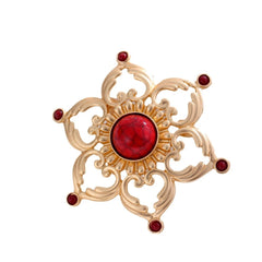 Fashion Simple Flowers Sweet Brooches for Girls Trendy Stylish Graceful Pins Jewelry for Women Ladies Accessories Hot Sale