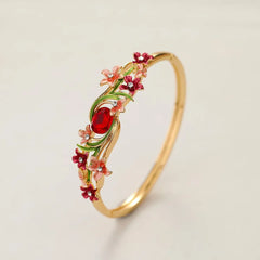 Luxurious Glitter Sparkle Luxury Bangles for Girls Elegant Stylish Graceful Jewellry for Women Lady Accessories Chinese Supplier