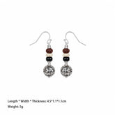 Fashion Natural Stone Beads Drop Earrings for Girls Simple Vintage Jewelry for Women Ladies Wholesale China Manufacturer Bulk