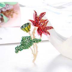 Fashion Sweet Elegant Dainty Glitter Dainty Brooches for Girls Stylish Pins Jewelry for Women Ladies Accessories Hot Sale