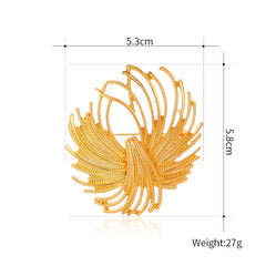 Fashion Simple Glitter Brooches for Girls Stylish Glamorous Charms Sweet Pins Jewelry for Women Ladies Accessories Wholesale