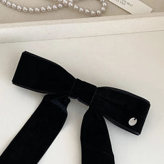 Fashion Bowknot Simple Classic Hair Clips for Girls Elegant French Style Barrettes for Women Ladies Hair Accessories in Stock