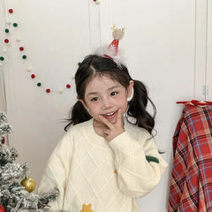 2025 Christmas Hat Rein Deer Hair Clips for Baby Girls Cute Sweet Alligators for Kids Children Hair Accessories Chinese Supplier