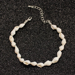 Fashion Sweet Multi Function Anklet Bracelets for Girls Elegant Boho Shell Sea Vacation Jewelry for Women Ladies Accessories