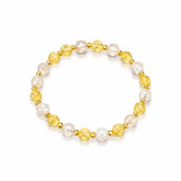 Female Yellow White Blue Crystal Energy Bracelet Simple Fashion Charms Factory Price Low MOQ in Stock Jewelry for Women Daily