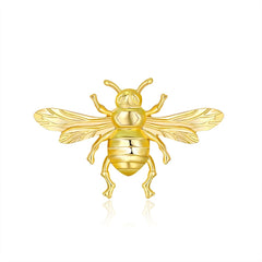 Fashion Trendy Sweet Trendy Bees Animals Brooches for Girls Stylish Pins Jewelry for Women Ladies Accessories Wholesale Chic