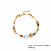 Fashion Cubic Zirconia Turquoise Freshwater Pearl Jewelry Sets for Girls Necklaces Bracelets for Women Ladies Wholesale Bulk