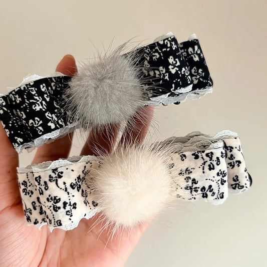 Fashion Dress Flower Hair Clips for Girls Elegant Trendy Banana Clips for Women Ladies Hair Accessories Chinese Manufacturer