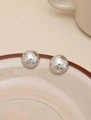 Women Minimalistic Imitation Pearl Small Stud Earring Fashion Elegant Graceful Simple Bulk Jewelry Accessories for Female Office