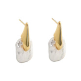 French Style Trendy Earrings Women Irregular Baroque Pearl Shell Earrings Luxurious Elegant High-end Ear Studs Accessories New