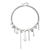 Fashion Glamorous Trendy Stylish Necklaces for Girls Dainty Charms Refines Jewelry for Women Ladies Female Accessories Wholesale