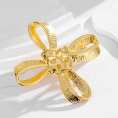 Fashion Simple Chinese Knot Trendy Brooches for Girls Stylish Minimalistic Mental Jewelry for Women Ladies Accessories Wholesale