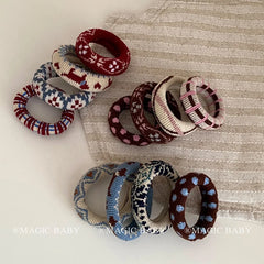 Durable Fashion High Elastic Scrunchies for Baby Girls Cute Sweet Hair Ties for Kids Children Hair Accessories in Stock Chic