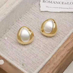 Ladies New Design Simple Small Stud Earring Fashion Elegant Graceful High Quality Bulk Order Jewelry Accessories for Women Daily