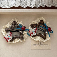 Sweet Cute Star Elegant Hair Clips for Baby Girls Fashion Autumn Snap Clips for Kids Children Hair Accessories Chinese Supplier