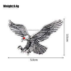 Fashion Simple Birds Eagle Mental Alloy Simple Brooches for Girls Elegant Pins Jewelry for Women Ladies Accessories Wholesale