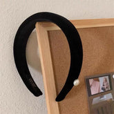 Fashion Trendy Simple Solid Color Head Band for Girls Vintage Classic Hair Band for Women Ladies Hair Accessories in Stock