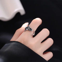 Shark Open Rings Women Men Adjustable Animal Ocean Theme Statement Band Unique Rings Fashion Jewelry Gift Accessories Wholesale