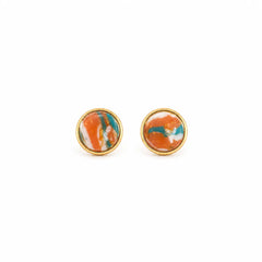 Female Green Star Rhinestone S925 Silver Zircon Abalone Shell Stud Earring Elegant Fashion Low MOQ in Stock Jewelry for Women