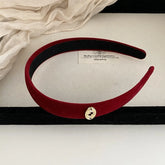 Fashion Solid Color Elegant Luxury Hair Band for Girls Sweet Graceful Stylish Head Band for Women Ladies Hair Accessories