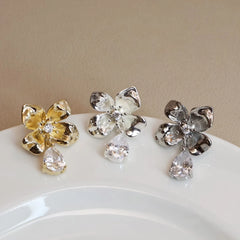 Women Hot Sale Creative Latest Irregular Shape Drop Earring Glitter Sequined Charms Elegant Dainty Bulk Daily Jewelry Accessory