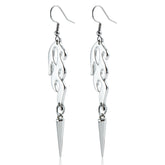 Fashion SImple Minimalistic Elegant Drop Earrings for Girls Glamorous Charms Jewelry for Women Ladies Accessories Wholesale