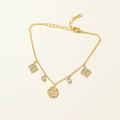 Refined Fashion Charms Sweet Elegant Bracelets for Girls Glamorous Jewellry for Women Ladies Accessories Femme Bijuterias Chic